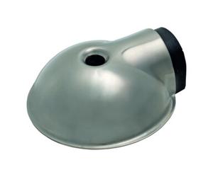 OGRO Beschlagtechnik OGRO Butée de porte TZ 5000, Ø 65 mm sans verrouillage anti-rotation acier inox satiné Quantité:1