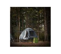 SoBuy OGS32-L-HG Tente de Camping 4 en 1 Pliable Lit Surélevé, Toit, Sac de Couchage, Matelas Gonflable -2 Personnes - Idéal pour Randonnée, Festival et Plein Air Gris G