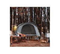 OGS60-HG Lit de Camp Pliant, Voyage Camping avec Toit, Sac de Couchage, Matelas