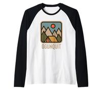 Ogunquit Maine Nature Vacation New England Souvenir Manche Raglan