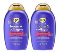 Ogx Apres Shampooing Biotine & Collagene - Cheveux Fins 385ml Après-Shampooing(S) 2x385 ml