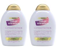 OGX | Après-shampooing Colour Retention (bouteille de 385 ml) - Après-shampoing protecteur pour prolonger la couleur - Après-shampoing pour aider à protéger les cheveux colorés (Lot de 2)
