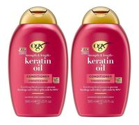 Ogx Apres Shampooing Huile De Keratine - Cheveux Abimes & Cassants 385ml Conditioneur 2x385 ml