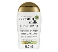 OGX | Après-Shampooing Nourishing + Coconut Milk (flacon format voyage de 89 ml) - Après-shampoing nourrissant pour tous types de cheveux - Soin cheveux hydratant au lait de coco