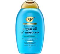 OGX Argan Oil of Morocco Après-shampoing régénérant 385 ml Répare les dommages capillaires visibles dès la première application, après-shampoing à l'huile d'argan pour cheveux abîmés