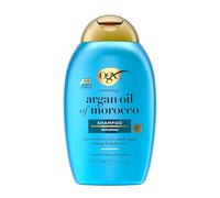 OGX Argan Oil of Morocco Shampooing régénérant pour cheveux répare les dommages visibles dès la première application, 385 ml