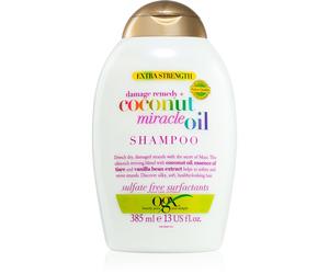 OGX Coconut Miracle Oil shampoing fortifiant pour cheveux abîmés à l'huile de coco 385 ml