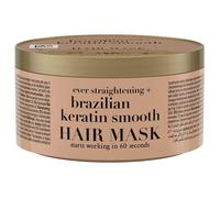 OGX Masque capillaire lissant à la kératine brésilienne – 300 ml