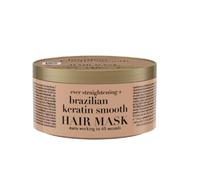 OGX - Masque Lissant à la Kératine et Beurre de Cacao, Douceur et Brillance Intense (300ml) - Le lot de 3
