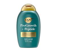 OGX ProGrowth Plus Peptide Après-shampoing fortifiant 385 ml, renforce et nourrit les cheveux pour réduire la chute des cheveux due à la casse