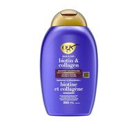 OGX Shampoing Sans Sulfate à la Biotine et au Collagène pour Épaissir les Cheveux, 385 ml(L'emballage peut varier)
