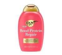 OGX - Bond Protein Repair Shampoo 385ml - Shampoing réparateur cheveux secs et abîmés, anti-frizz, protège et renforce - Shampoing sans sulfate pour des cheveux plus lisses, résistants et hydratés