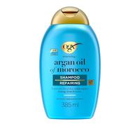 OGX | Shampooing Réparateur Huile d'Argan du Maroc (flacon de 385 ml) - Soin capillaire pour cheveux secs et abîmés - Shampoing sans sulfate