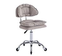 OGYJMSFN Tabourets Bar Chaise élévatrice de Loisirs pivotante Haute avec poulie à pédale, Tabouret arrière de Cuisine à Domicile, tabourets de Bar en Fer forgé(I)