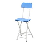 OGYJMSFN Tabourets Bar Foldable Bar Stool Outdoor Chair for Patio Balcony Ready to Use Simple Design Indoor Spaces(Blue)