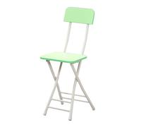 OGYJMSFN Tabourets Bar Foldable Bar Stool Outdoor Chair for Patio Balcony Ready to Use Simple Design Indoor Spaces(Green)