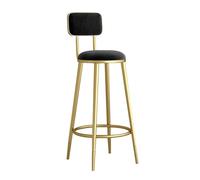 OGYJMSFN Tabourets Bar Metal Bar Stools Low Back Desk Chairs with Lumbar Support Armless Dining Seating for Room Hall Meeting