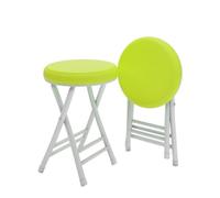 OGYJMSFN Tabourets Bar Portable Folding Dining Chairs with Cushioned Faux Leather Seat Stackable Bar Stools 150kg Capacity for Kitchen Room Breakfast(Bronze)