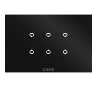 OH/6ITC BK MOD. 6 entr. Sur plaque noire CAME 67600490