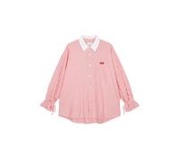 OH APRIL Chemisier rouge / blanc, Taille L