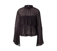 OH APRIL Chemisier 'Tessa' brun foncé / noir, Taille XS