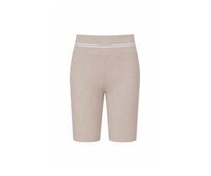 OH APRIL Leggings 'Roxie' moka / blanc, Taille L