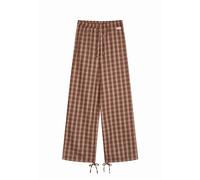 OH APRIL Pantalon 'Elior' marron / moka / blanc, Taille 40