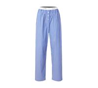 OH APRIL Pantalon 'OH APRIL x LOVE Stories - Theodore' bleu / blanc, Taille 34