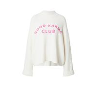 OH APRIL Pull-over rose clair / blanc, Taille XL