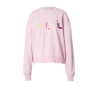 OH APRIL Sweat-shirt bleu foncé / jaune / rose / rouge sang, Taille L