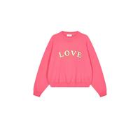 OH APRIL Sweat-shirt 'Love' jaune clair / rose, Taille L