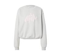 OH APRIL Sweat-shirt 'Zafira' gris clair / rose pastel, Taille M