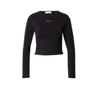 OH APRIL T-shirt 'Ica' noir / blanc, Taille L