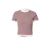 OH APRIL T-shirt 'Nuala' rouge foncé / blanc, Taille L