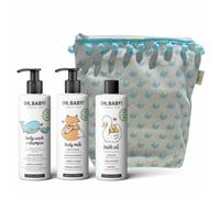 Oh, Baby! Coffret Complet Naissance Bio Bébé - 3 Soins Grand Format 250 ml - Vegan & Hypoallergénique