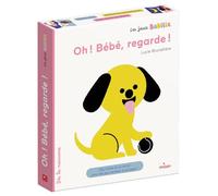 Oh ! Bébé, regarde ! Des cartes et un miroir pour des jeux tendres à partager.