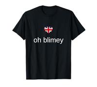 Oh Blimey Shirt Fun British Words Drapeau Union Jack T-Shirt