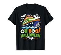 Oh Boo Halloween Croisière Voyage Fantôme Vacances effrayantes T-Shirt