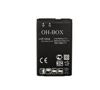 OH-BOX® Batterie Compatible avec LG LGIP-531A LG Envoy 2, Envoy 3, KM330, KP100, KP215,KU385, P690/T-Mobile B450/ Cricket B460