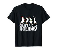 Oh, C'est Une fête Joyeuse, Un drôle de Noël avec Un Pingouin T-Shirt Graphique avec Valeur
