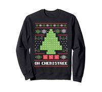 Oh Chemist Tree Chemistree Science Chemistry Chimie Noël Sweatshirt