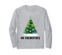 Oh Chemistree Éléments du Tableau périodique Chimie Noël Manche Longue