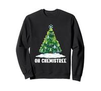 Oh Chemistree Éléments du Tableau périodique Chimie Noël Sweatshirt