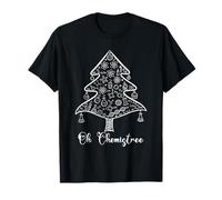 Oh Chemistree Éléments du Tableau périodique Chimie Noël T-Shirt
