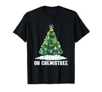 Oh Chemistree Éléments du Tableau périodique Chimie Noël T-Shirt