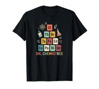 Oh Chemistree Science Bloc de Table périodique Noël T-Shirt Graphique avec Valeur