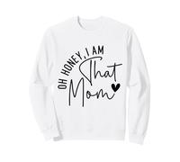 Oh Chérie Je suis Cette Maman cœur Sweatshirt