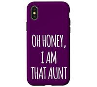 Oh chérie, Je suis Cette Tante - pour la Vie de Tante Tante - de la nièce Coque pour iPhone X/XS