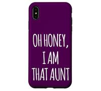 Oh chérie, Je suis Cette Tante - pour la Vie de Tante Tante - de la nièce Coque pour iPhone XS Max