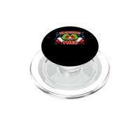 Oh Christmas Tree Debbie Cake Lovers Funny Holiday Pun PopSockets PopGrip pour MagSafe